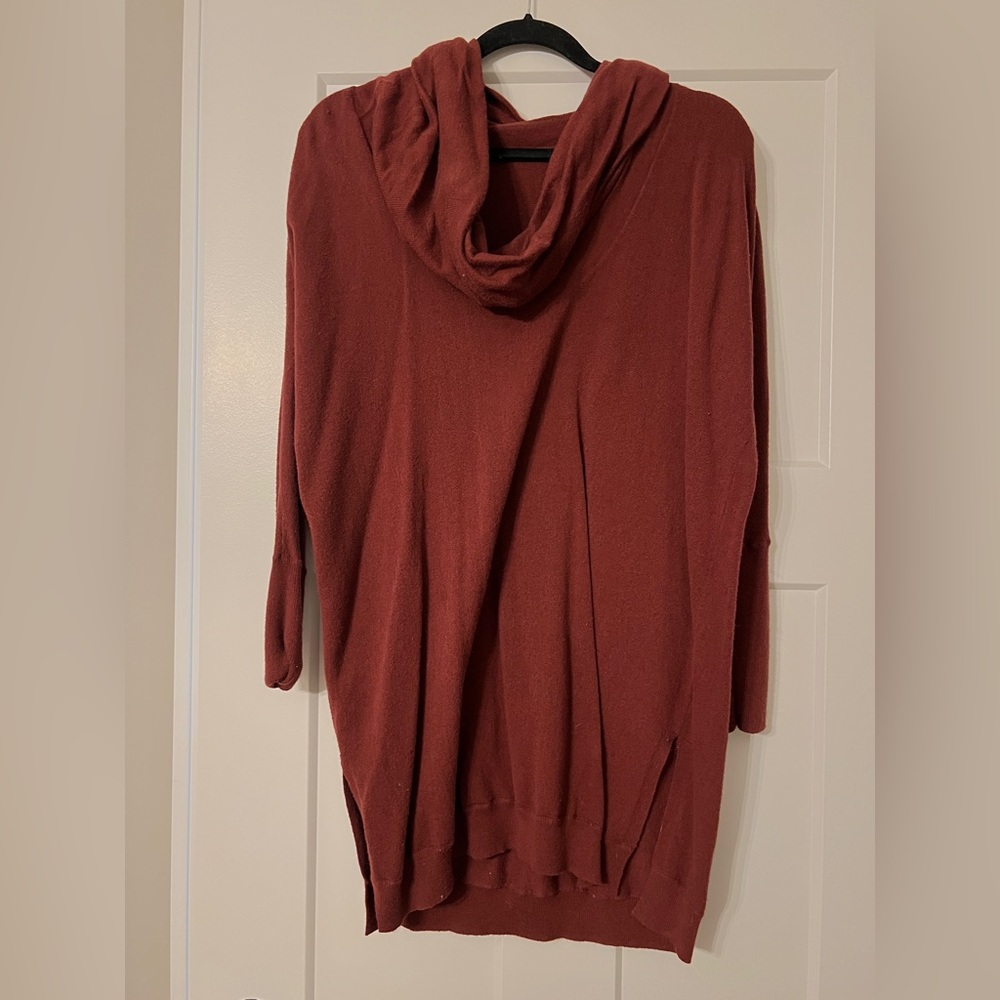 Yet Again cowl neck sweater